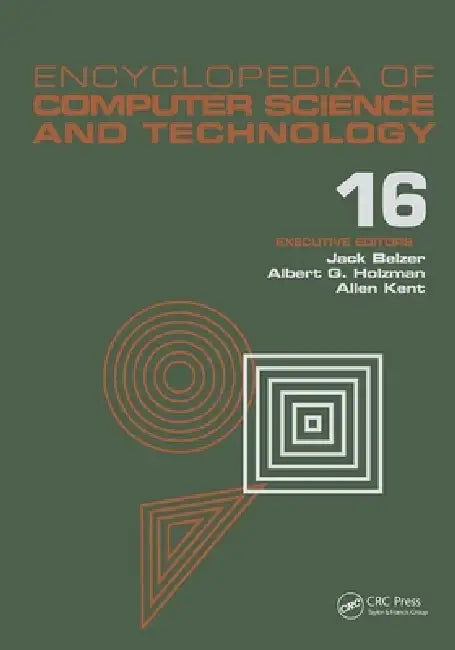 Encyclopedia of Computer Science and Technology:Index by Jack Belzer