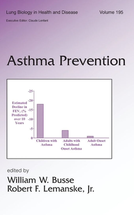 Asthma Prevention by William W. Busse, Robert Lemanske