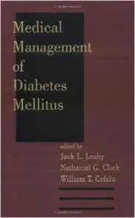 Medical Management Of Diabetes Mellitus