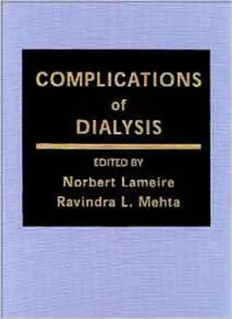 Complications Of Dialysis by P. Banks, Others