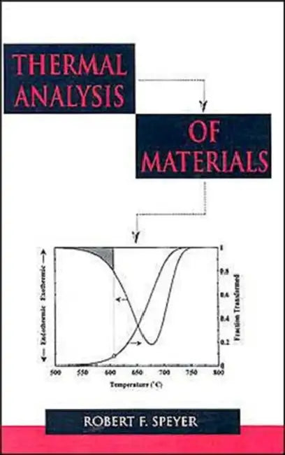 Thermal Analysis of Materials by Robert Speyer