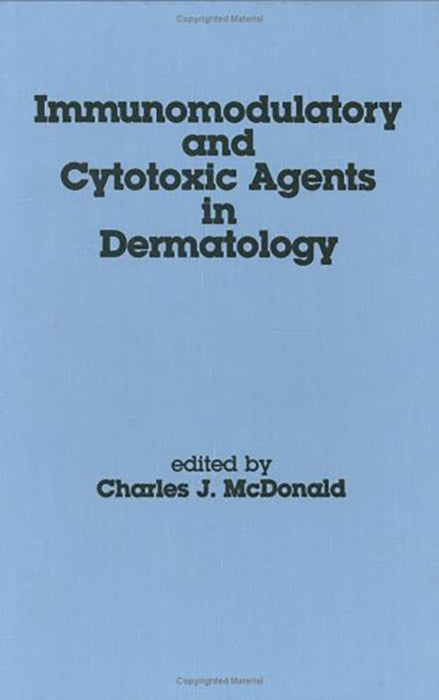 Immunomodulatory And Cytotoxic Agents In Demratology