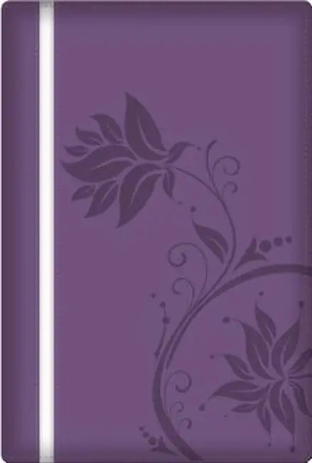 Biblia de la Mujer Conforme Al Corazon de Dios: Duotono Morado by Elizabeth George