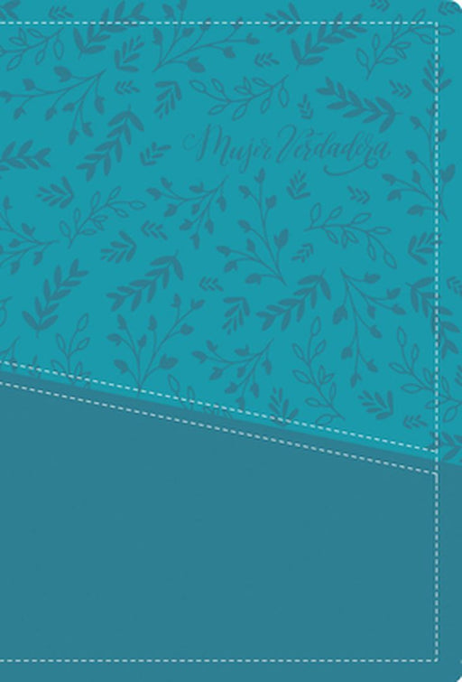 Biblia Devocional Mujer Verdadera Nbla - Duotono Aqua by Nancy DeMoss Wolgemuth