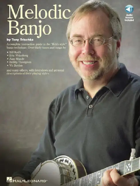 Melodic Banjo Book/Online Audio [With CD] by Tony Trischka
