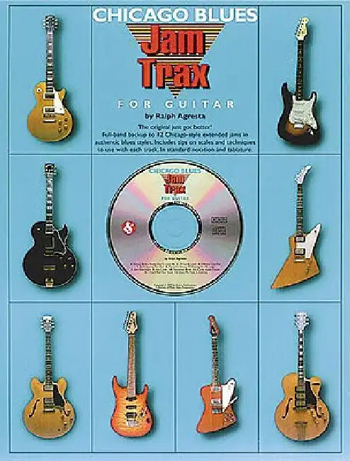 Jam Trax: Chicago Blues [With CD] by Ralph Agresta