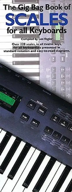 Gig Bag Book of Scales for All Keyboards by Leonard Vogler