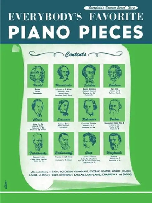 Everybody's Favorite Piano Pieces: Piano Solo by Hal Leonard Corp