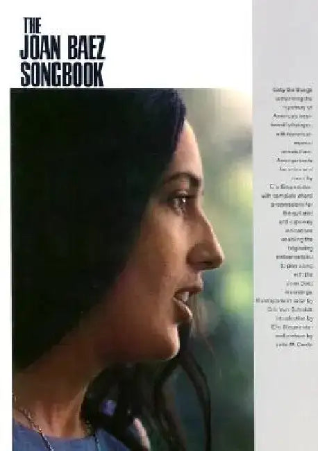 The Joan Baez Songbook: P/V/G Folio by Joan Baez