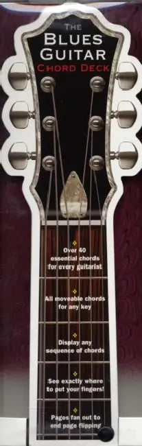 The Blues Guitar Chord Deck by David Bradley