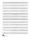 Musipack 3 Ring Filler No. 1 - 12-Stave Manuscript Paper Passantino Music Staff Paper 96 Pages by Hal Leonard Corp