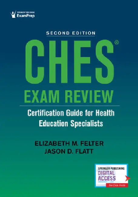 Ches(r) Exam Review: Certification Guide for Health Education Specialists by Elizabeth M. Felter