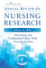 Annual Review of Nursing Research, Volume 36: Informing and Evaluating Policy with Nursing Science by Virginia Schmied Blackman, Joellen Dnp Schimmels, Patrick H. DeLeon