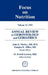 Annual Review of Gerontology and Geriatrics, Volume 15, 1995: Focus on Nutrition by John E. Morley, M. Powell Lawton