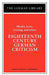 Eighteenth Century German Criticism: Herder, Lenz, Lessing, and Others by Timothy J. Chamberlain