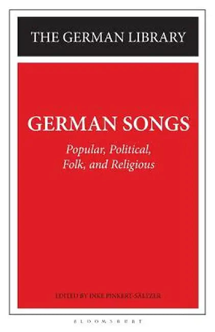 German Songs by Inke Pinkert-Saltzer