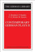 Contemporary German Plays II: T. Bernhard, P. Handke, F.X. Kroetz, B. Strauss by Margaret Herzfeld-Sander