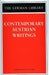 Contemporary Austrian Writings by Ingo R. Stoehr
