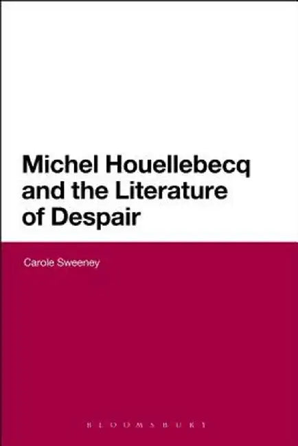 Michel Houellebecq and the Literature of Despair by Carole Sweeney