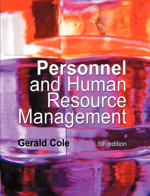 Personnel and Human Resource Management by Joe King