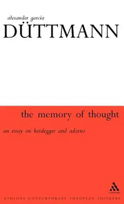 Memory of Thought by Alexander Garcia Duttmann