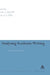 Analysing Academic Writing: Contextualized Frameworks by Louise J. Ravelli