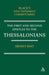 1 & 2 Thessalonians by Ernest Best