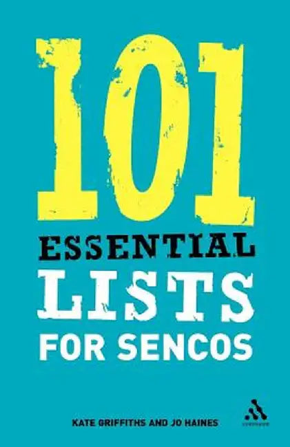 101 Essential Lists for SENCOs by Kate Griffiths