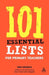 101 Essential Lists for Primary Teachers by Fred Sedgwick