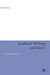 Academic Writing and Genre: A Systematic Analysis by Ian Bruce