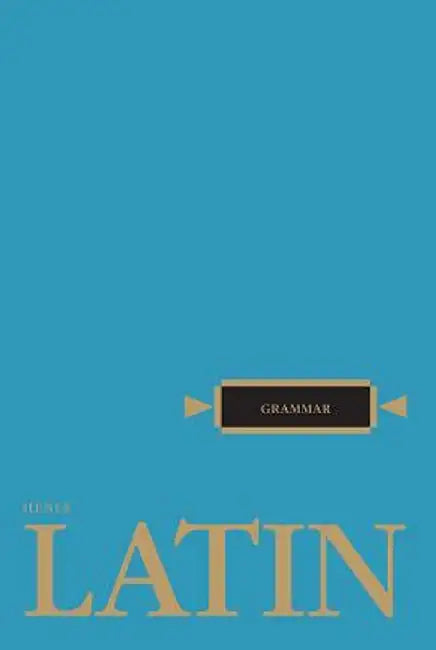 Latin Grammar by Robert J. Henle