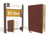 Rvr60 Santa Biblia Serie 50 Letra Grande, Tamaño Manual, Leathersoft, Café by Rvr 1960- Reina Valera 1960
