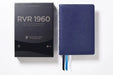 Reina Valera 1960 Biblia Ultrafina, Letra Gigante, Colección Premier, Azul Marino, Interior a DOS Colores: Edición Limitada by Vida