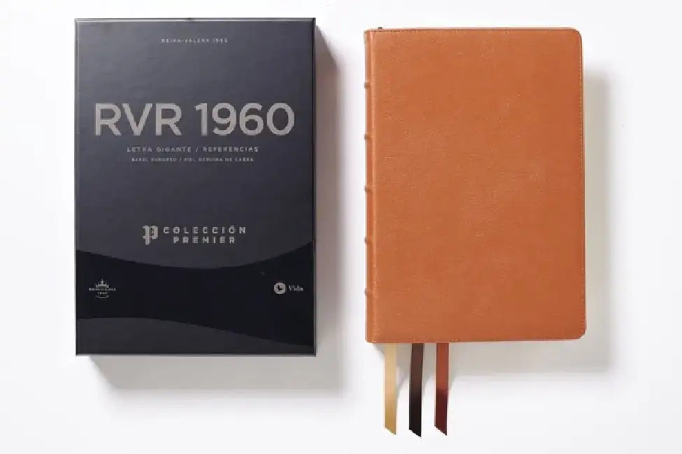 Reina Valera 1960 Biblia Ultrafina, Letra Gigante, Colección Premier, Caramelo, Interior a DOS Colores: Edición Limitada by Vida