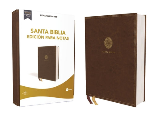 Rvr60, Santa Biblia, Edición Para Notas, Leathersoft, Café, Palabras de Jesús En Rojo, Comfort Print by Vida, Rvr 1960- Reina Valera 1960