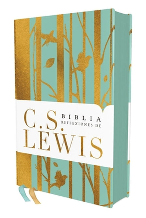 Reina Valera Revisada, Biblia Reflexiones de C. S. Lewis, Tapa Dura, Turquesa, Interior a DOS Colores, Comfort Print by C. S. Lewis