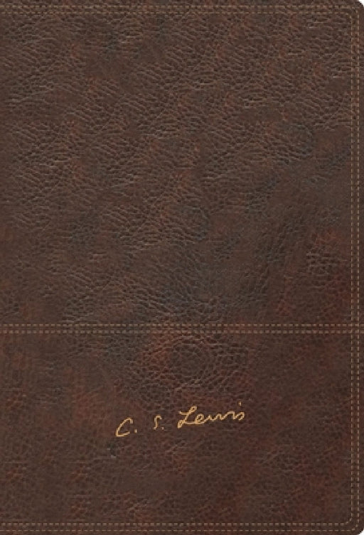 Rvr, Biblia Reflexiones de C. S. Lewis, Interior a DOS Colores, Leathersoft, Café, Comfort Print by C. S. Lewis, Vida