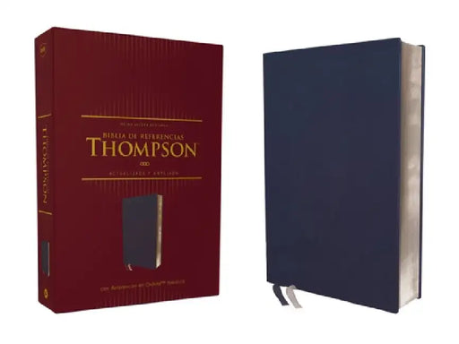 Reina Valera Revisada Biblia de Referencia Thompson, Leathersoft, Morado, Palabras de Jesús En Rojo, Con Índice by Charles Thompson