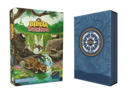 Nbla Biblia Aventura, Leathersoft, Azul, Interior a Color, Con Cierre by Nbla-Nueva Biblia de Las Américas