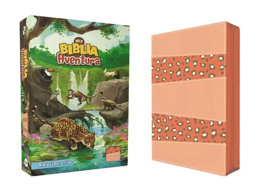 Nbla Biblia Aventura, Leathersoft, Coral, Interior a Color, Con Cierre by Nbla-Nueva Biblia de Las Américas