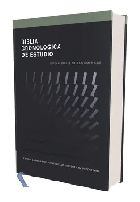 Nbla, Biblia Cronológica de Estudio, Tapa Dura, Interior a Cuatro Colores, Comfort Print by Nbla-Nueva Biblia de Las Américas