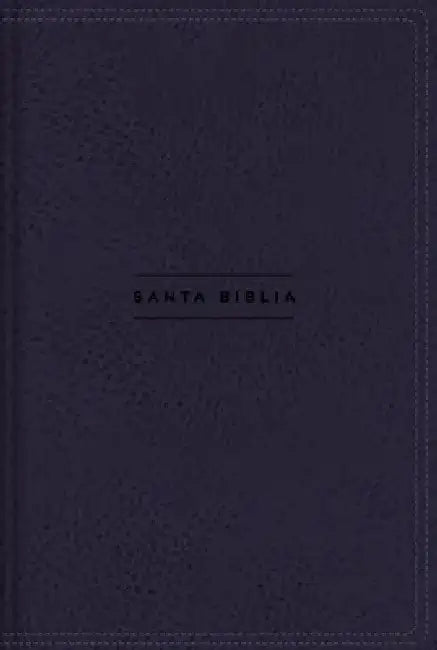 Nvi, Santa Biblia, Revisión 2022, Una Columna Con Referencias, Leathersoft, Navy, Palabras de Jesús En Rojo, Comfort Print by Nueva Versión Internacional