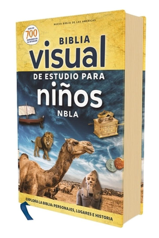 Nbla, Biblia Visual de Estudio Para Niños, Tapa Dura: Explora La Biblia: Personajes, Lugares E Historia by Nbla-Nueva Biblia de Las Américas