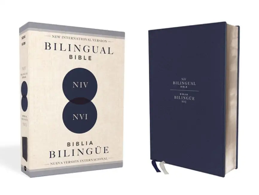 Niv/NVI Bilingual Bible, Leathersoft, Navy / Niv/NVI Biblia Bilingüe, Leathersoft, Azul Añil by Nueva Versión Internacional