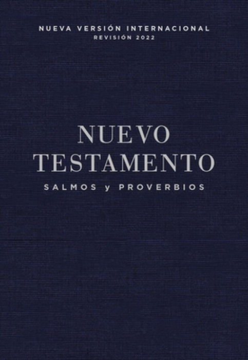 Nvi, Nuevo Testamento de Bolsillo, Con Salmos Y Proverbios, Tapa Rústica, Azul Añil by Vida