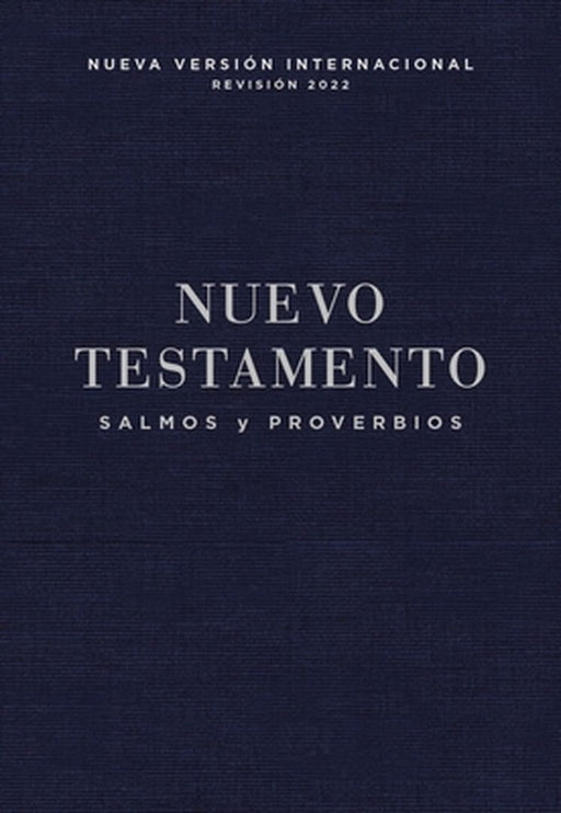 Nvi, Nuevo Testamento de Bolsillo, Con Salmos Y Proverbios, Tapa Rústica, Azul Añil by Vida