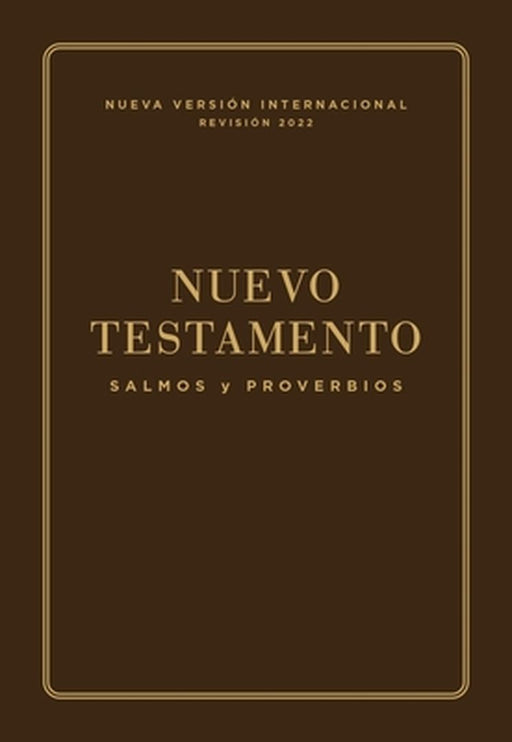 Nvi, Nuevo Testamento de Bolsillo, Con Salmos Y Proverbios, Leatherflex, Café by Vida