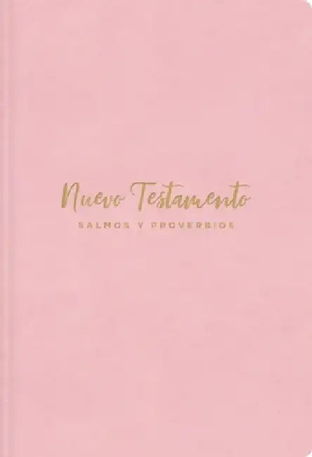 Nvi, Nuevo Testamento de Bolsillo, Con Salmos Y Proverbios, Revisión 2022, Leathersoft, Rosado, Niñas by Vida