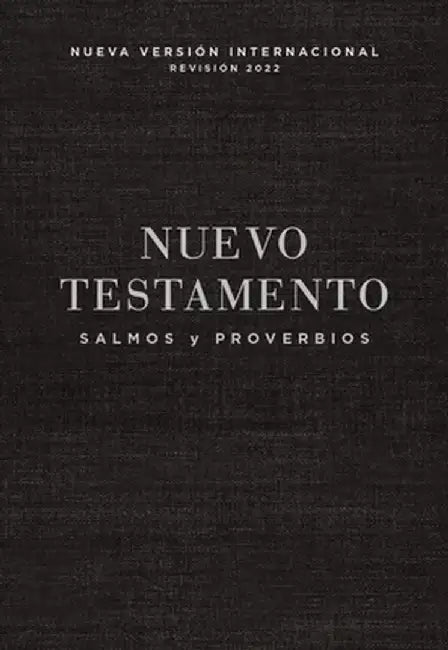 Nvi, Nuevo Testamento de Bolsillo, Con Salmos Y Proverbios, Tapa Rústica, Negro by Vida