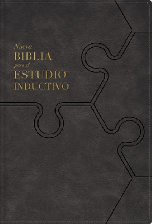 Nbla, Nueva Biblia Para El Estudio Inductivo, Interior a DOS Colores, Leathersoft, Gris, Comfort Print by Nbla-Nueva Biblia de Las Américas, Vida, Precept